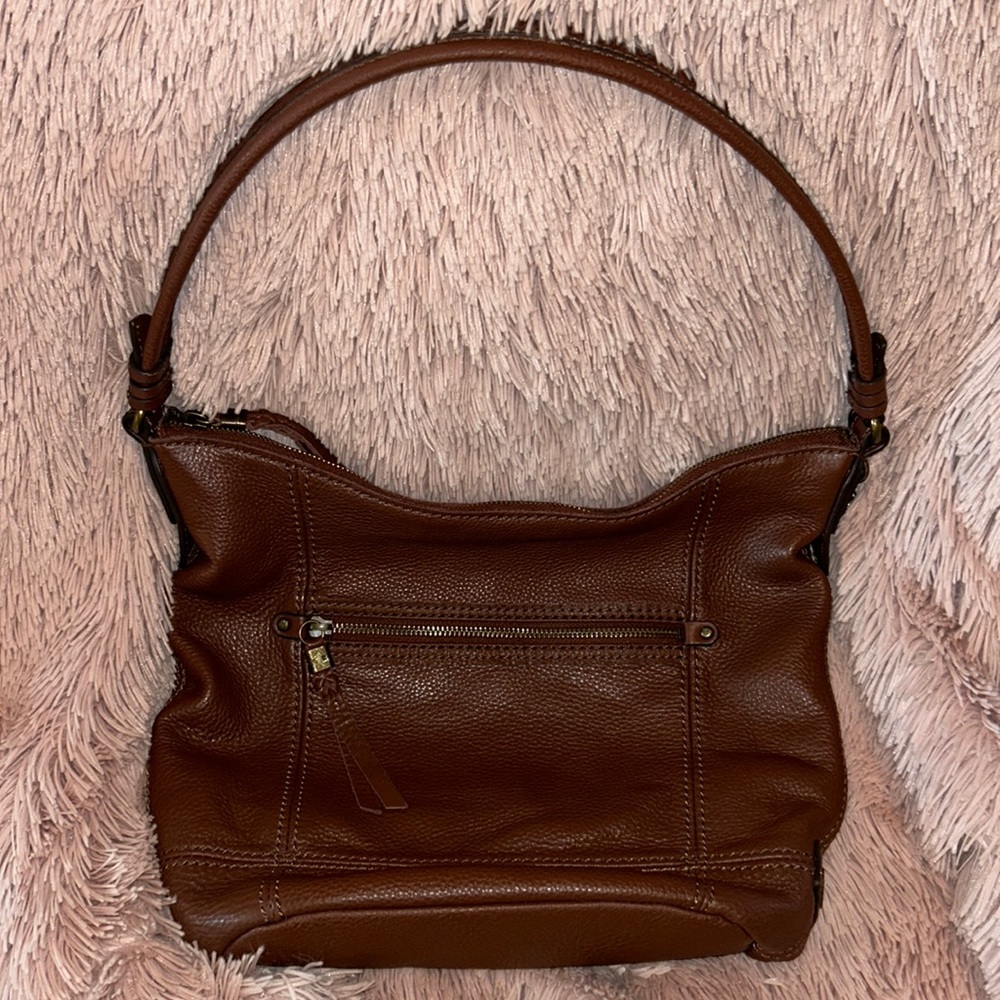 The sak leather shoulder bag